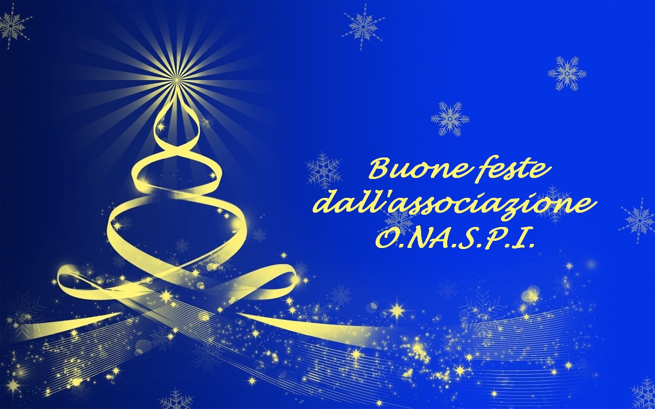 Buone feste! - Associazione O.NA.S.P.I.